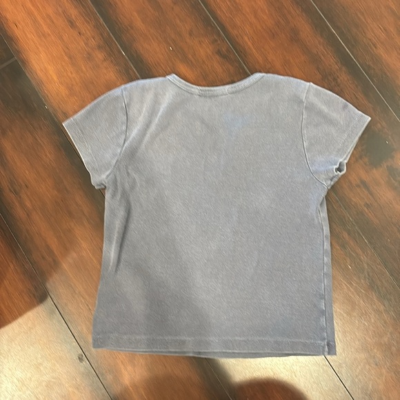 Brandy Melville v-neck top (dark blue color) - Picture 2 of 2